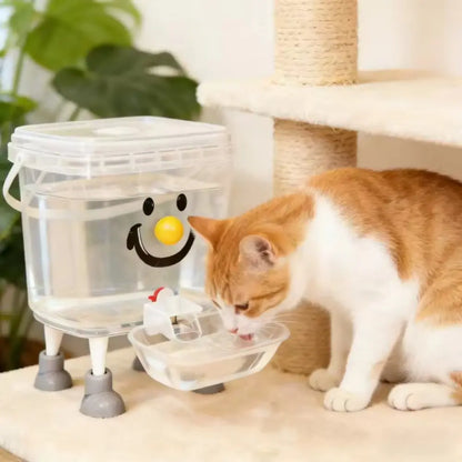 Automatic Pet Water Bowl, 3L/5L Capacity, Non-Slip Automatic Feeder for Dogs and Cats, Easy to Clean, Indoor and Outdoor Use, Animal Water Bowl